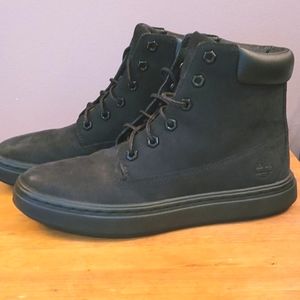 Timberland Black Lace Up Boots for Women